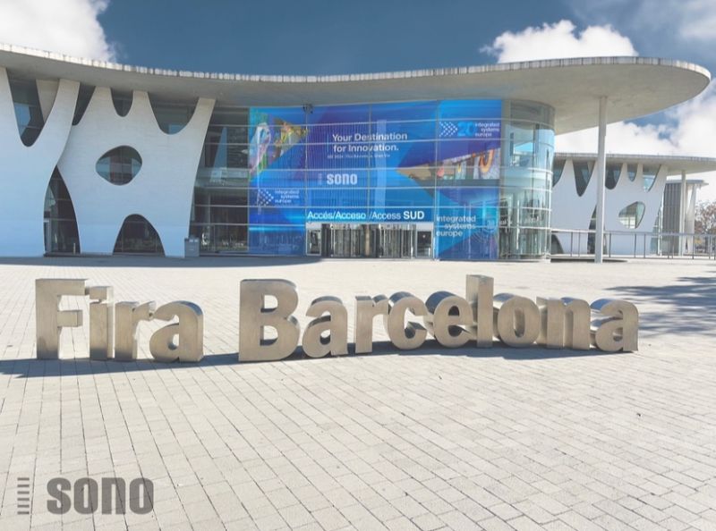 SONO leads the technological revolution at ISE 2024 with an avant-garde transparent LED display at the South Entrance of Fira de Barcelona: Discover the perfect fusion of art, architecture, and technology during the historic 20th edition of the event.
