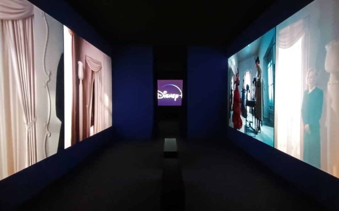 SONO in the exhibition of the Disney+ original series “Cristóbal Balenciaga” together with Pelonio Press.